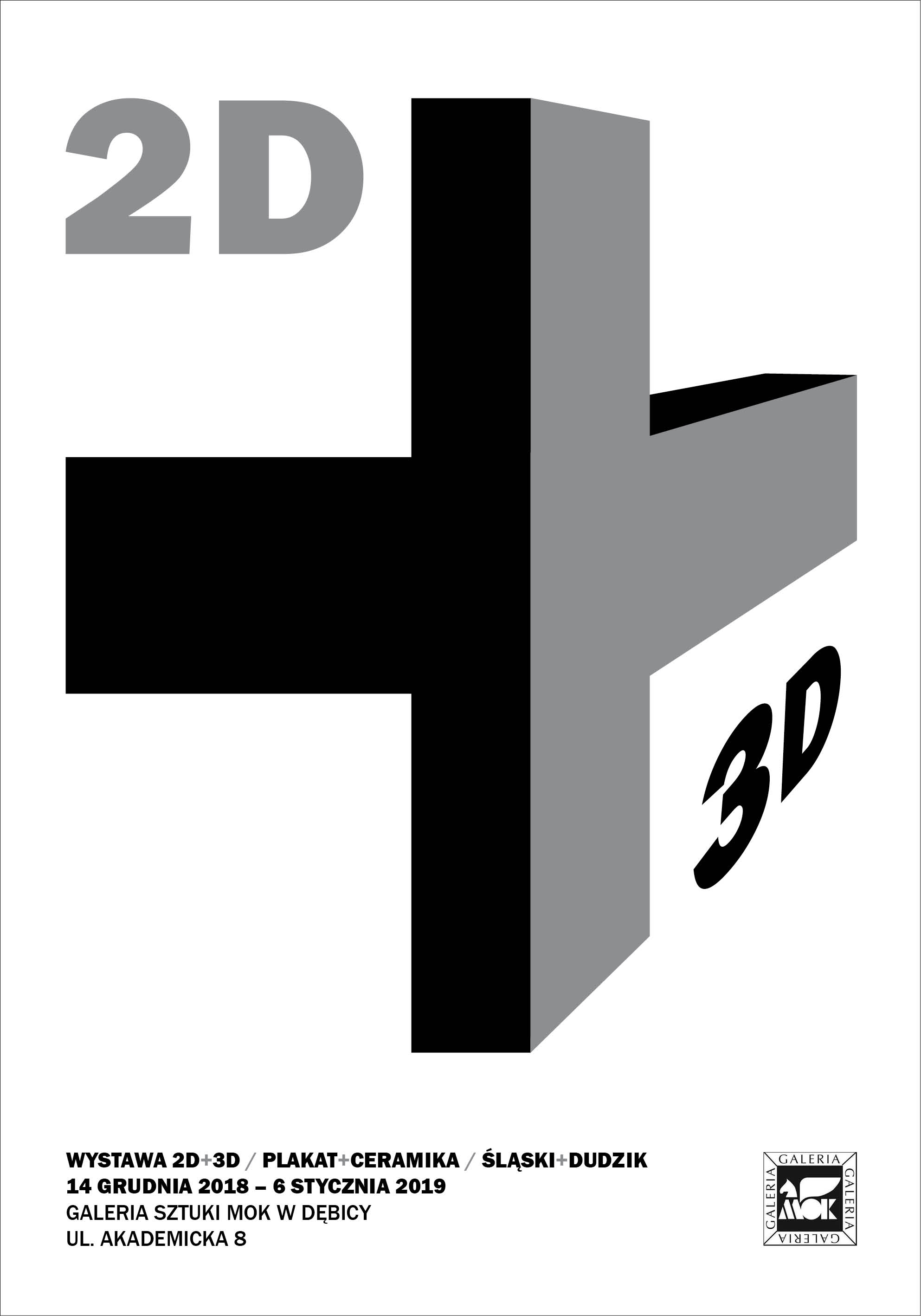 2D+3D / Plakat+Ceramika