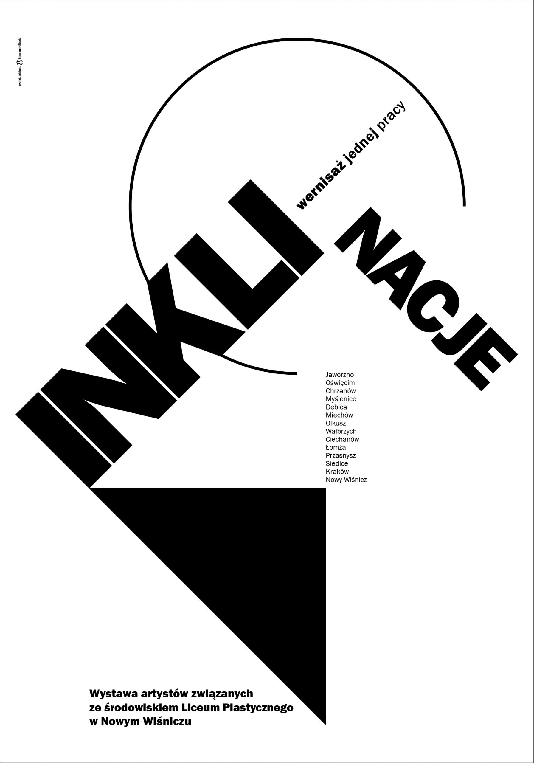 Wernisaż jednej pracy „Inklinacje”